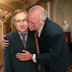 Cheney with "new BFF" Senate Majority Leader Harry Reid (D-NV) at the Capitol Tuesday.